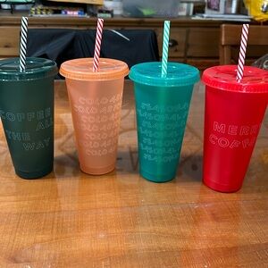 Starbucks Christmas 2019 Dark Green Cold Cup 24oz
